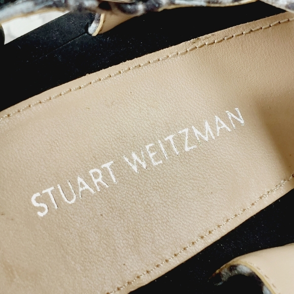 NEW Stuart Weitzman Vail Cheetah Suede Slingback Sport Sandals K595 - Picture 9 of 11